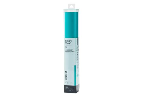 Cricut Smart Vinyl Permanent 33X91Cm 1 Sheet (Aqua); Works without a cutting mat – just load & go!; Dishwasher friendly; Weather-resistant, ideal for outdoor projects; For Cricut Explore® 3 & Cricut Maker® 3